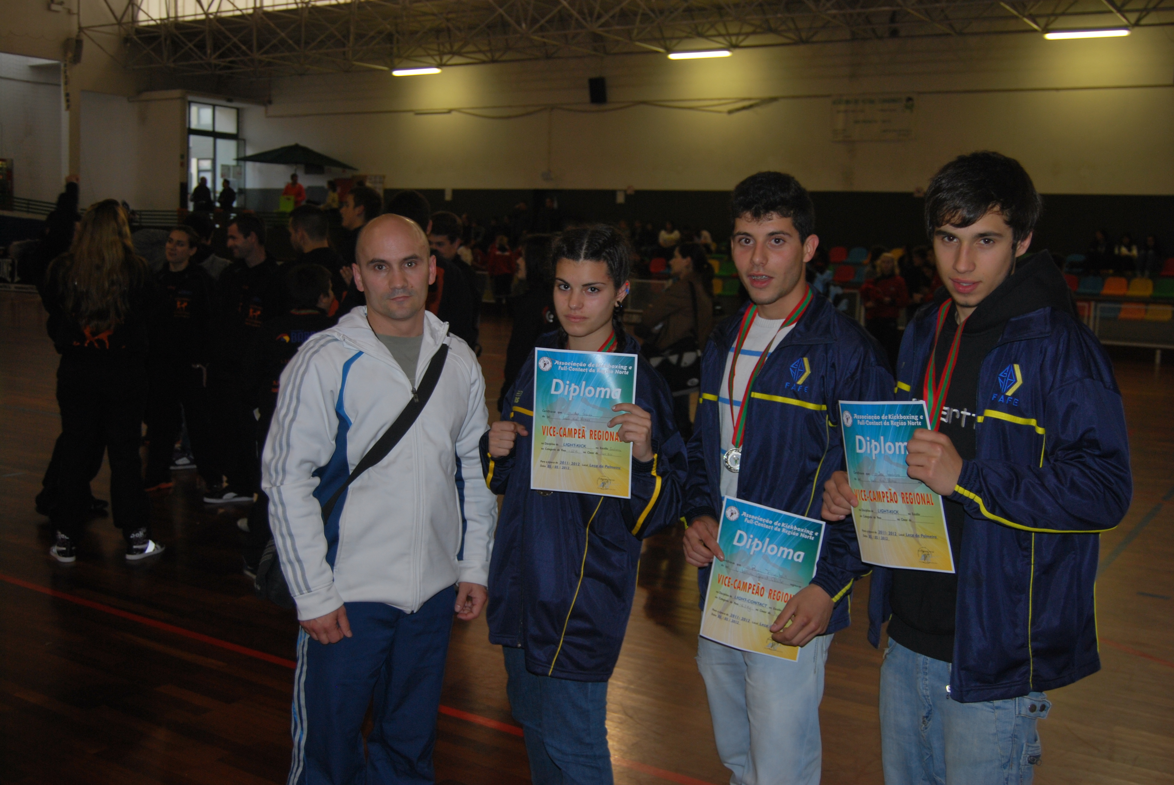 Grupo Nun`Álvares participou no campeonato regional de Light-Kickboxing