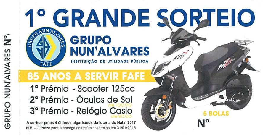1º GRANDE SORTEIO